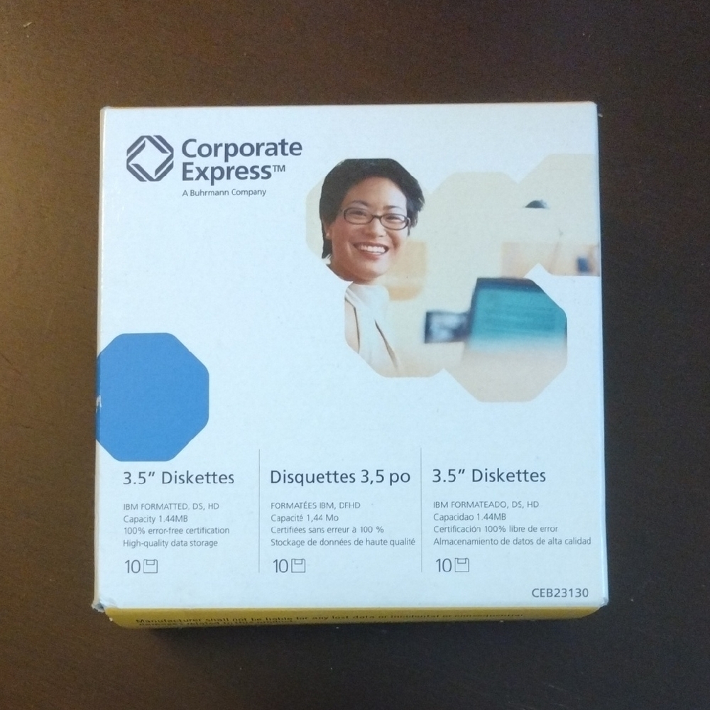 Corporate Express 3.5" Diskettes